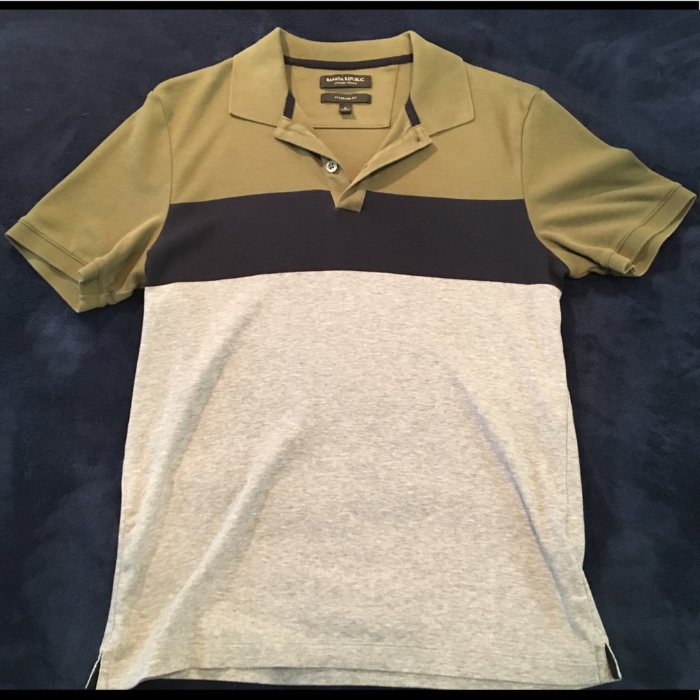 Stripped Banana Republic polo - S